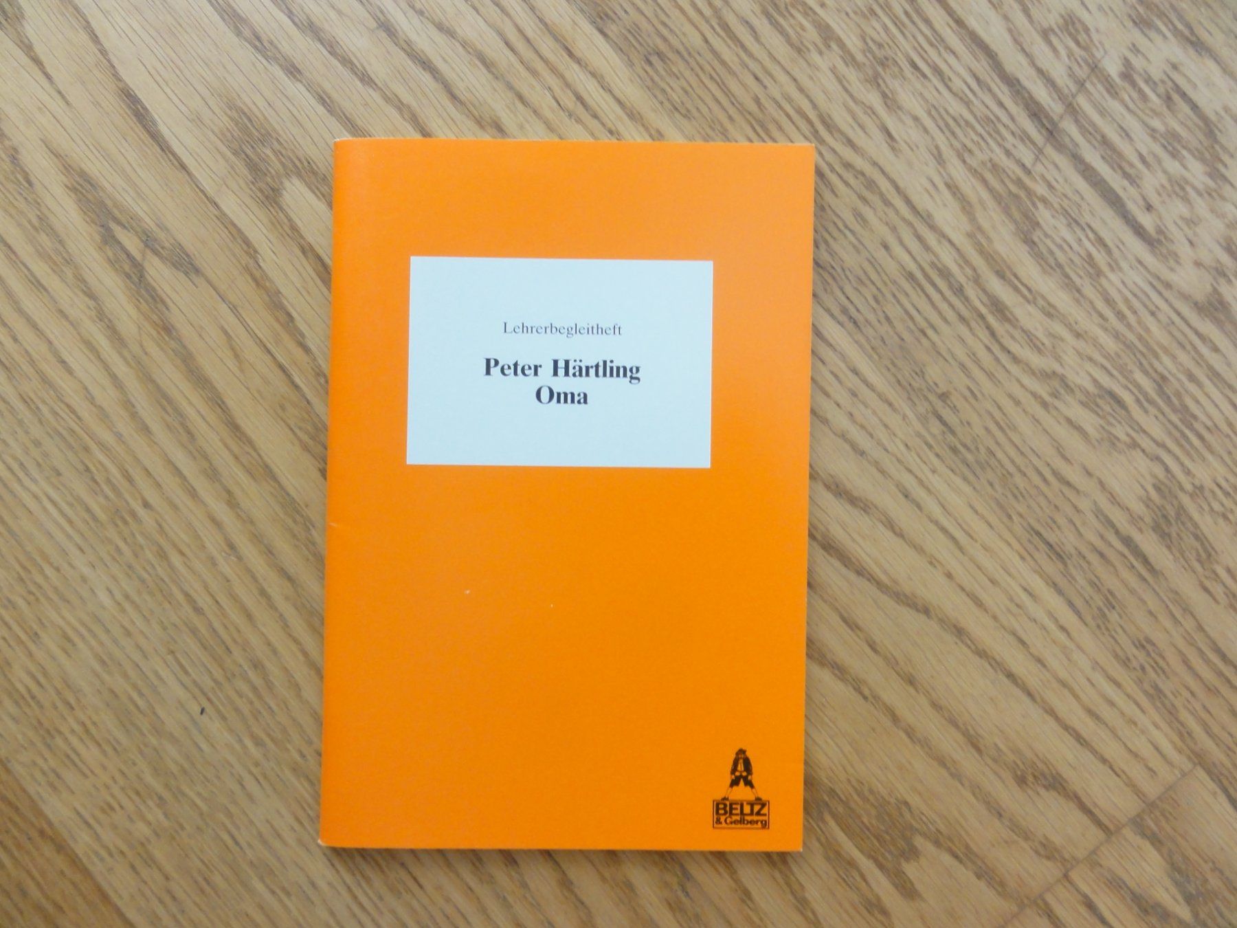 Bücher: OMA, Peter Härtling, neu!, inkl. Lehrerbegleitheft – Neu und originalverpackt aus Riedholz von Taweva 2