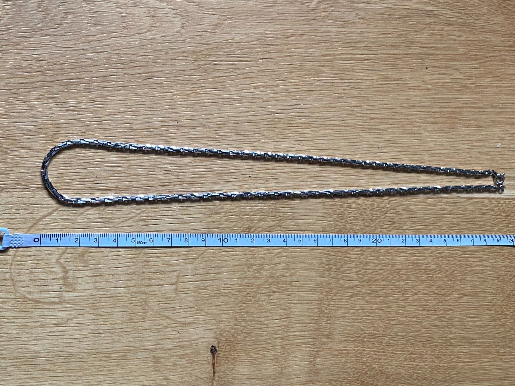 Catenine: 925 Silber Hals-Kette, robust und spezielles Design – Usato da Gümligen venduto da Primeselection 3