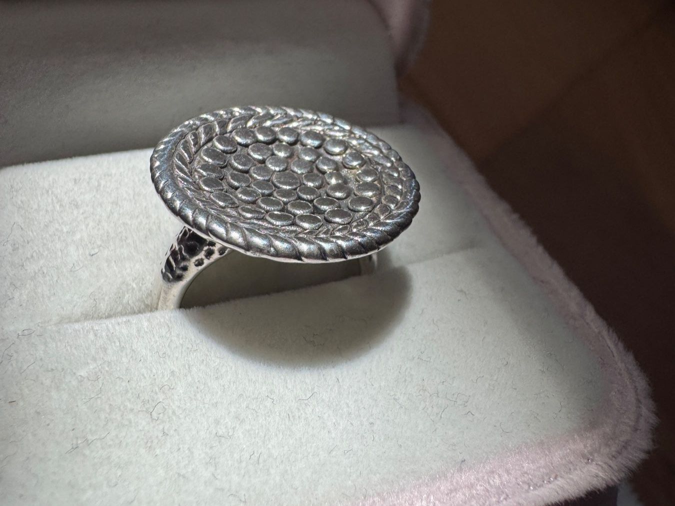 Ringe: Hohlring aus Silber 925 Schildform Gr.57 – Gebraucht aus Zürich von hanna1990 1