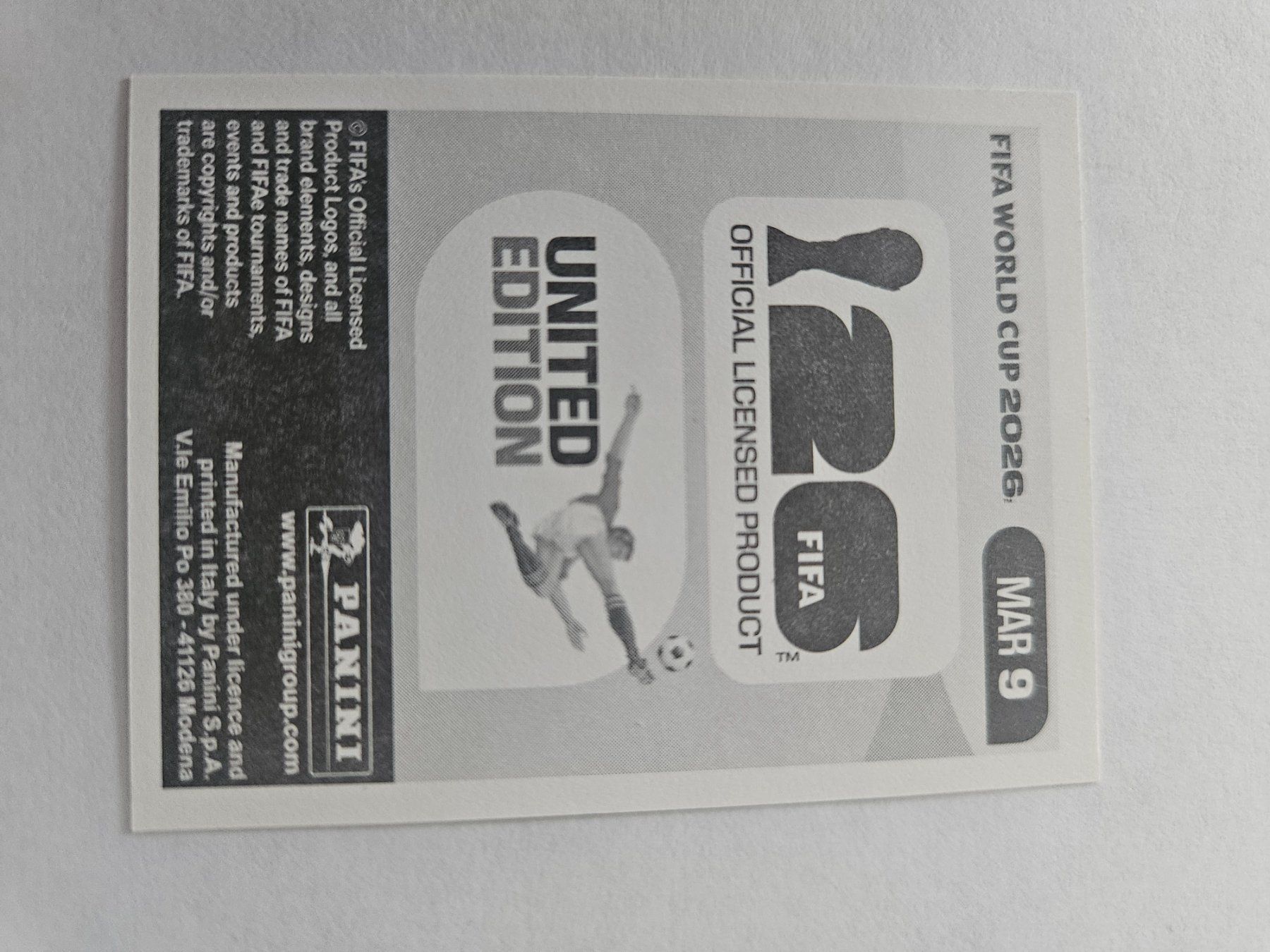 Panini Sammelbilder & Trading cards: MAR 9 – Gebraucht aus Würenlingen von Dinli 1