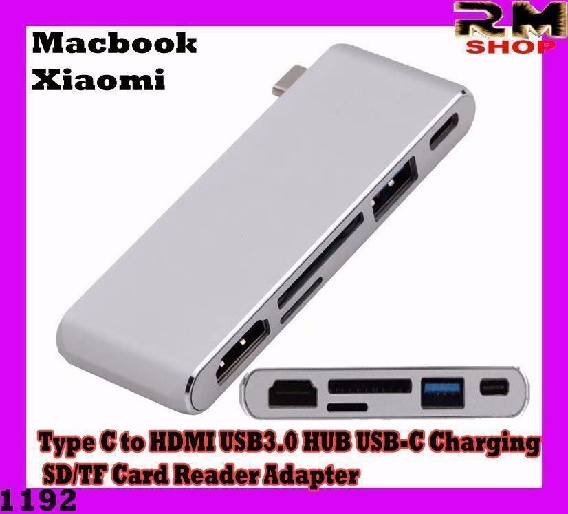 Hub & Switch: Macbook Typ C auf HDMI USB3.0 HUB USB-C – Nuovo e nell'imballaggio originale da Unterägeri venduto da RmOnline