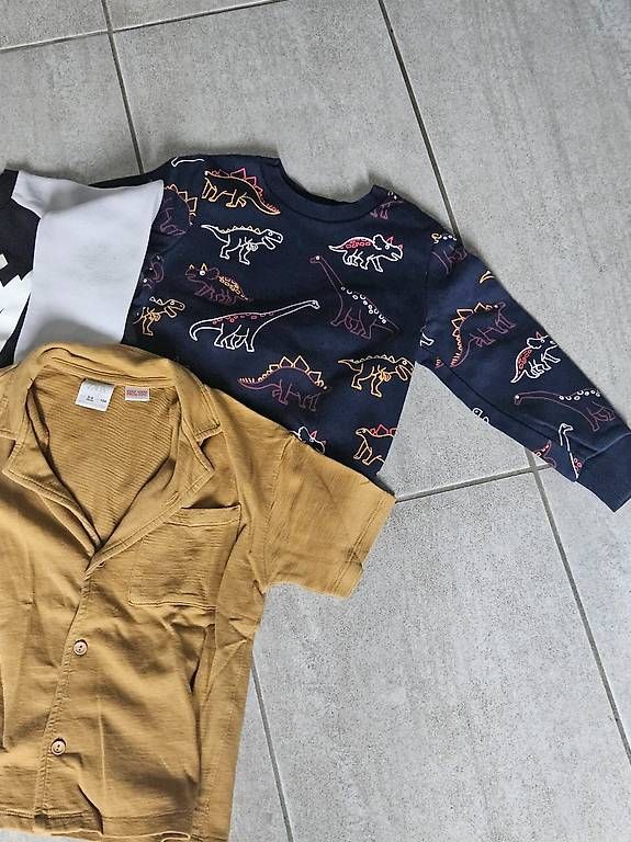 Nike Kleiderpakete & -sets: Coole Kids Kleider: Nike Sweater & Dino Pullover 104 – Gebraucht aus Unterkulm von Sani78 2