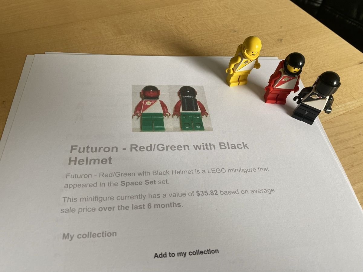 Lego Spielzeuge: Lego Sammlerfiguren 3 Stk – Gebraucht aus Mosnang von Goldwasser 2