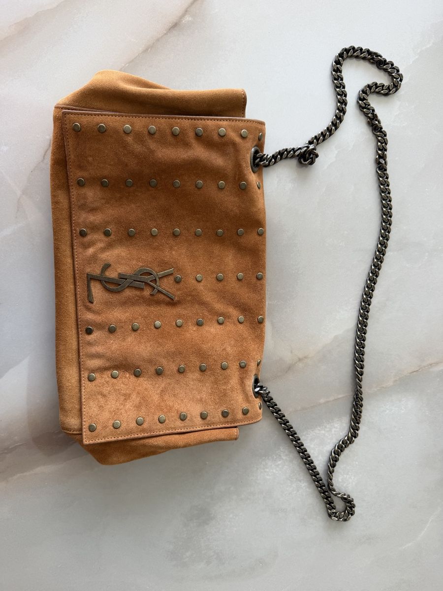 Saint Laurent Borse da donna: Saint Laurent wendbare Kate Tasche Camel – Usato da Luzern venduto da Babs8519