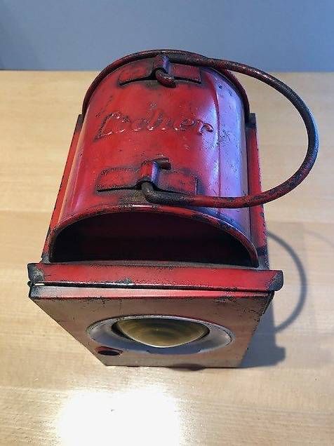 Lampen: antike Petrol - Baustellenlampe – Gebraucht aus Altbüron von zet_pnw5 2