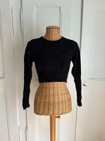 IVYREVEL - cropped Oberteil schwarz XS