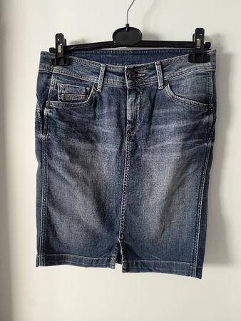 Jeansrock Pepe Jeans Grösse S dunkelblau top Zustand