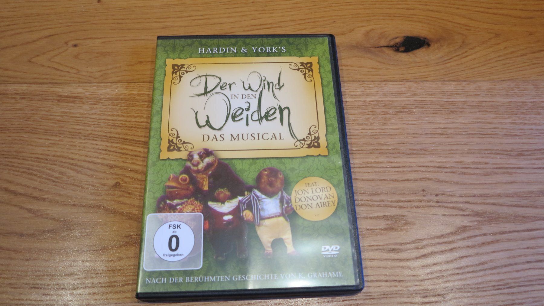 Tutti i DVDs: Der Wind in den Weiden - Das Musical – Usato da Bettmeralp venduto da stermei