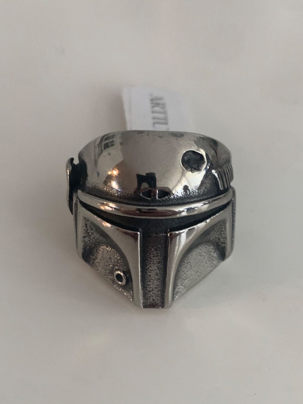Ringe: Edelstahlring Star Wars Stormtrooper | NEU – Neu und originalverpackt aus Basel von fasnachtsoutlet1965