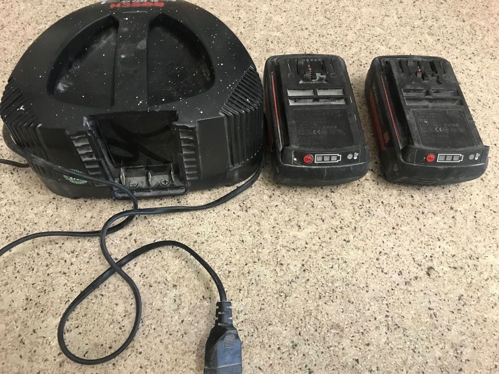 2 Bosch Akku 36V und Ladegerät Kaufen auf Ricardo