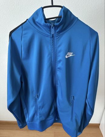 NIKE SPORTJACKE BLAU