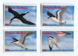 Briefmarken "Seeschwalben". Antigua und Barbuda