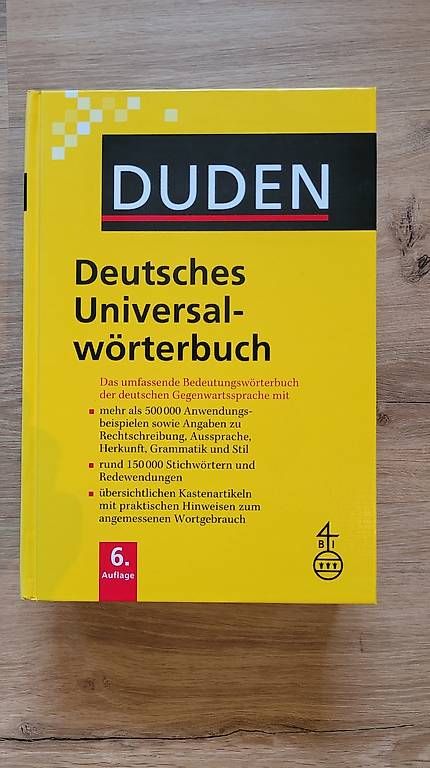Bücher: Duden - Deutsches Universalwörterbuch – Gebraucht aus Gutenswil von schmidii 2