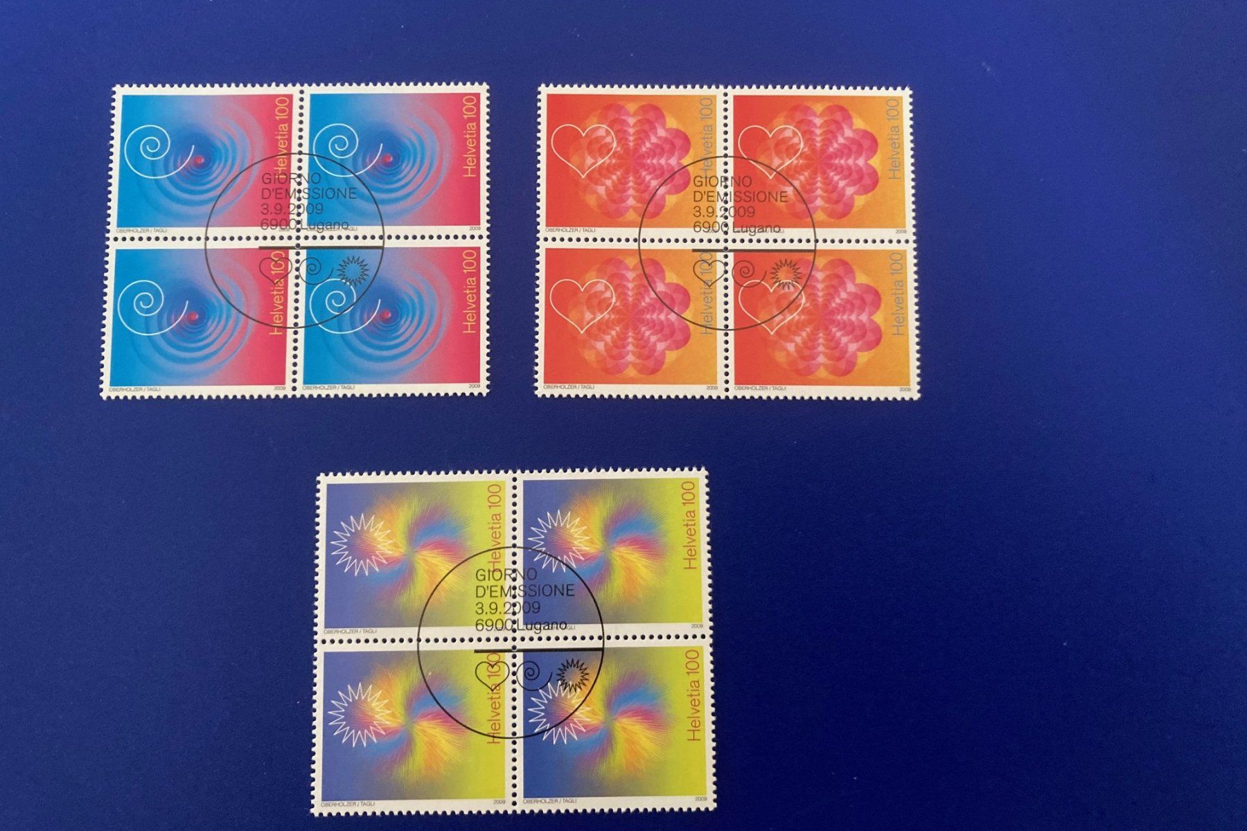 Tutti i francobolli: Serien 4er Blöcke mit ET-Stempel, 2009 – Nuovo (secondo la descrizione) da Ringgenberg BE venduto da Tennis1140