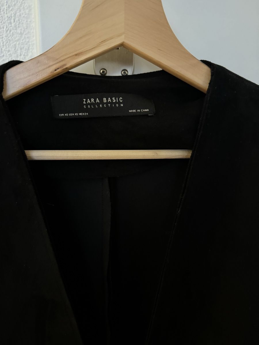 Zara Giacche: Blazer wildleder schwarz gr xs – Usato da Cham venduto da jenny0421 1