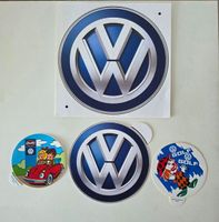 4 Sticker Aufkleber Volkswagen VW Golf Käfer Autocollants