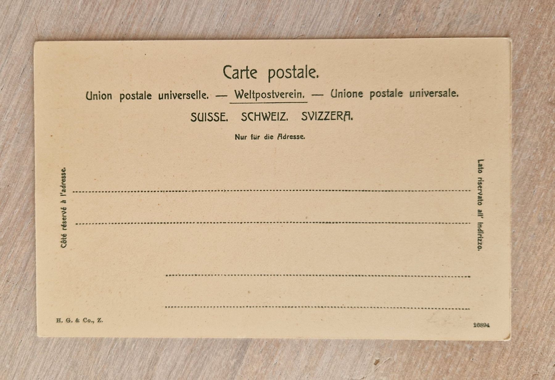 Cartoline postali: Mammern, Allee der Kuranstalt – Usato da Ebikon venduto da Donar50 1