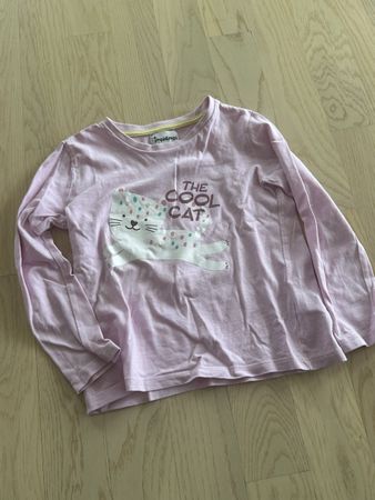 Impidimpi Mädchen Sweat-Shirt Gr.110 "The Cool Cat" lila