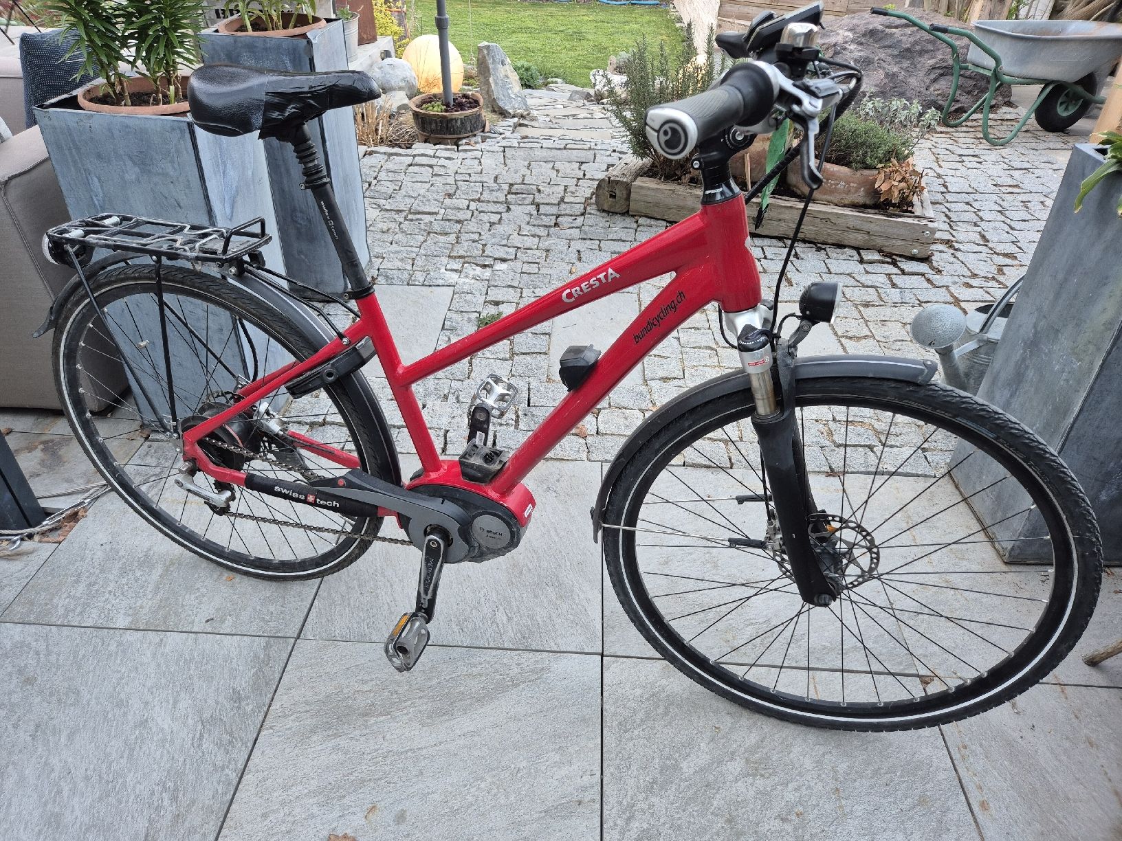 Cresta Biciclette: E-Bike Schweizer Marke Cresta! Shimano Komponenten. – Difettoso da Landquart venduto da nimali