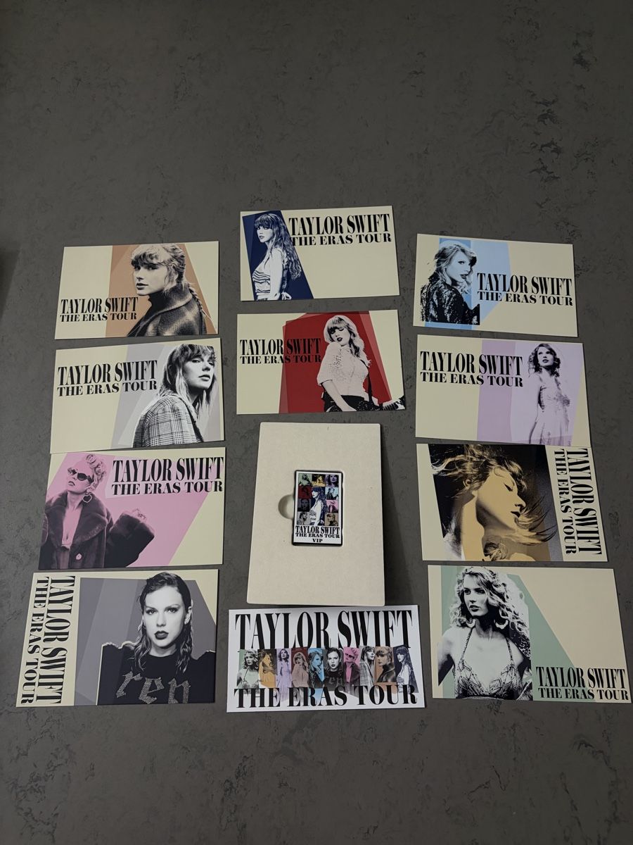 Libri: Taylor Swift - The Eras Tour - Merch Box – Nuovo e nell'imballaggio originale da Unterstammheim venduto da elw_wg5y 4