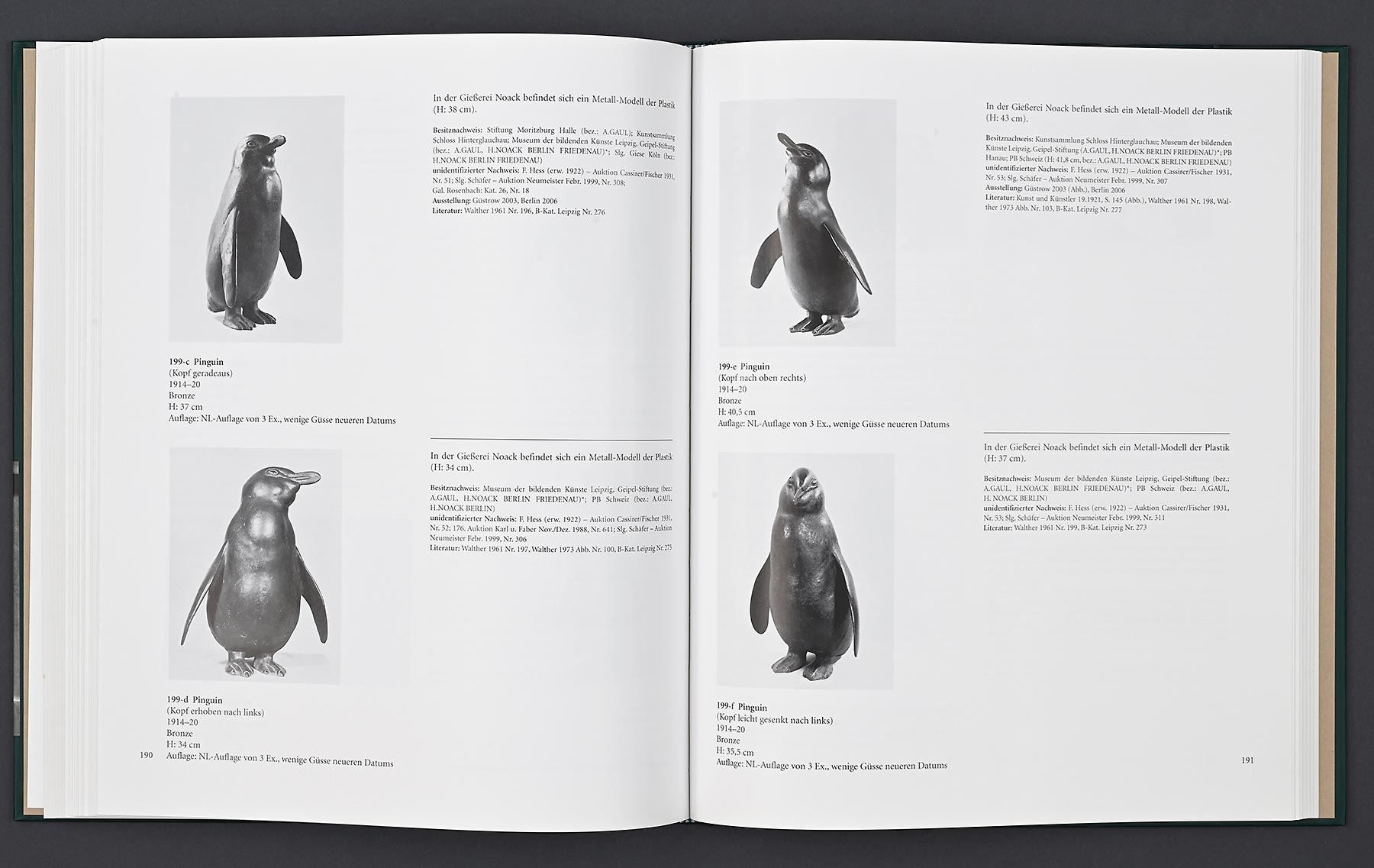 Libri: Kunstbuch: Monographie Bildhauer August Gaul, rar – Usato da Bern venduto da chamunda 2