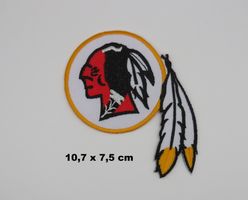 WASHINGTONS REDSKINS NFL - Aufbügler - Stickerei  10,7x7,5cm