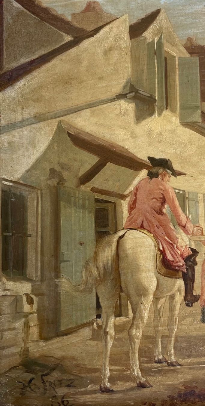 Dipinti: Max Fritz (1849-1913) – Usato da Grosshöchstetten venduto da Perle1951 4