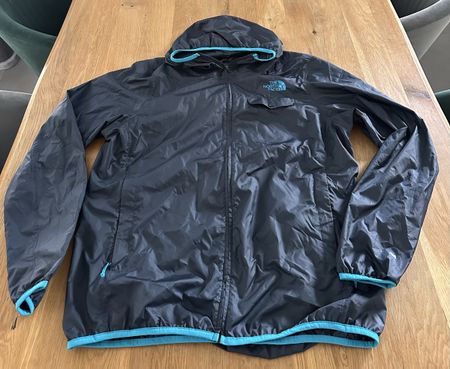The North Face WindWall Jacke Herren Gr. L mit Kapuze