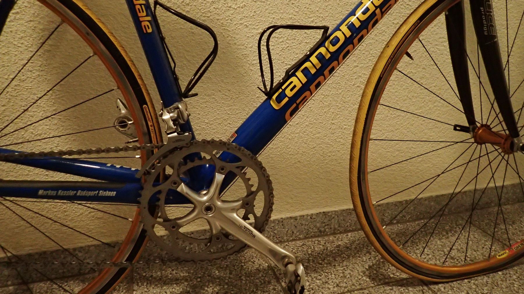 Cannondale Biciclette: Cannondale Rennvelo R 2000 blau CAAD 4 – Usato da Lachen SZ venduto da BeldeuX 6