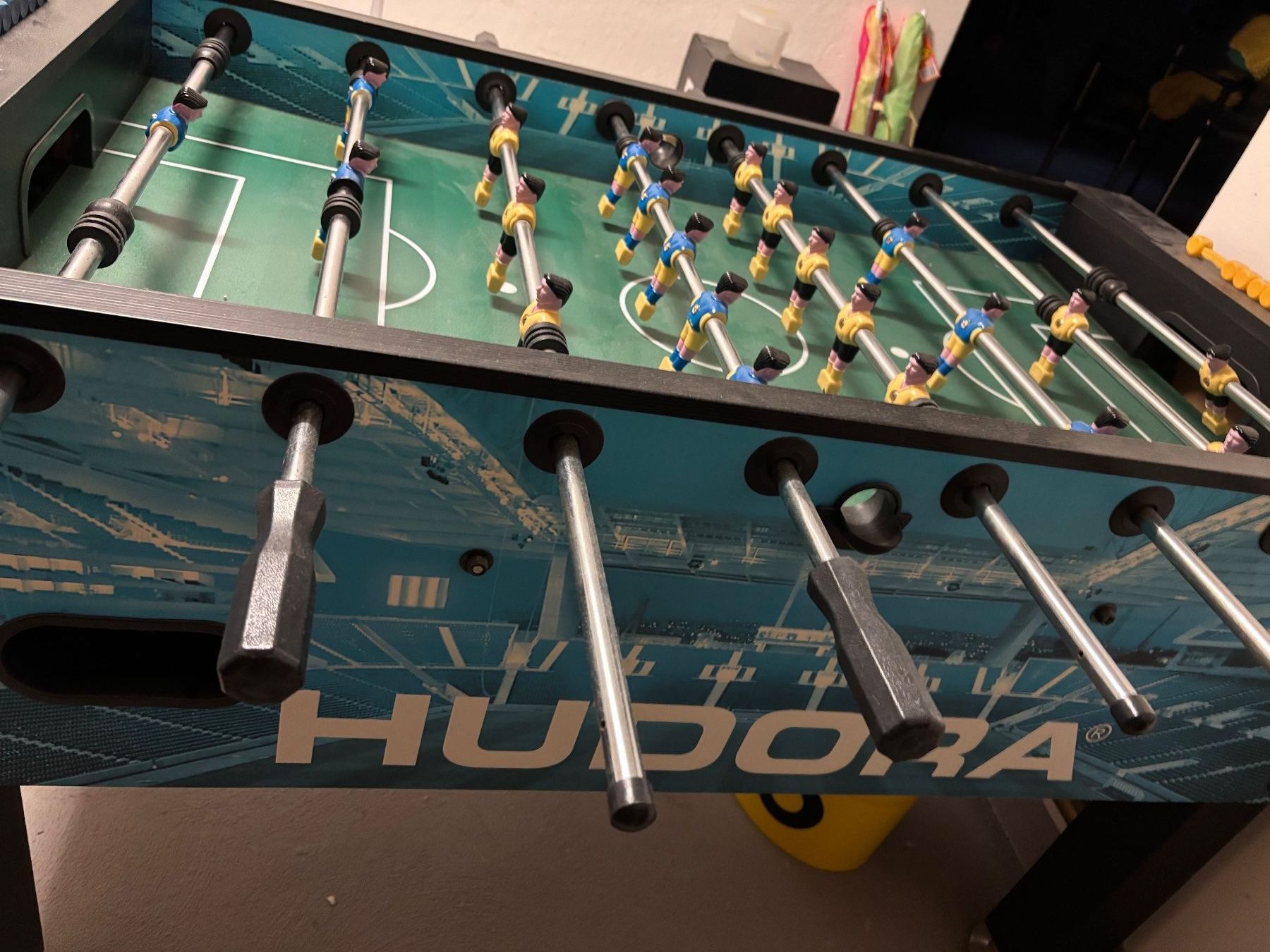 Hudora Giochi: Tischfussball / Tischkicker – Usato da Pfyn venduto da campino01 3