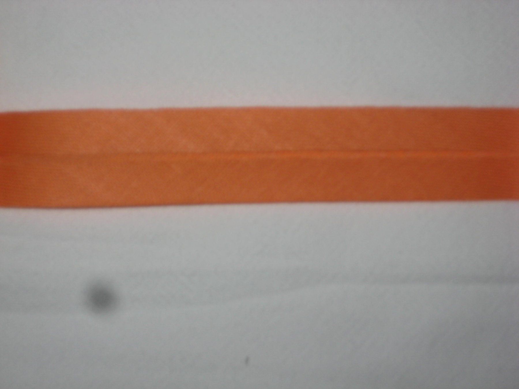 Dekobänder: Schrägband Baumwolle hellorange Breite 2cm / 1cm – Neu und originalverpackt aus Füllinsdorf von Schlupp 1