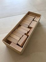 Bauklötze (ähnlich wie Jenga)