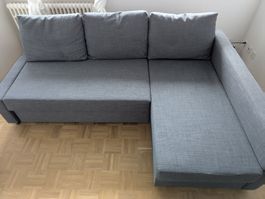 Friheten Schlafsofa mit Stauraum, sehr guter Zustand