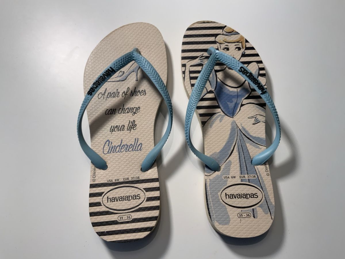 Havaianas Schuhe für Mädchen: HAVAIANAS, CINDERELLA, sehr herzig! – Gebraucht aus Stäfa von sylla73 1