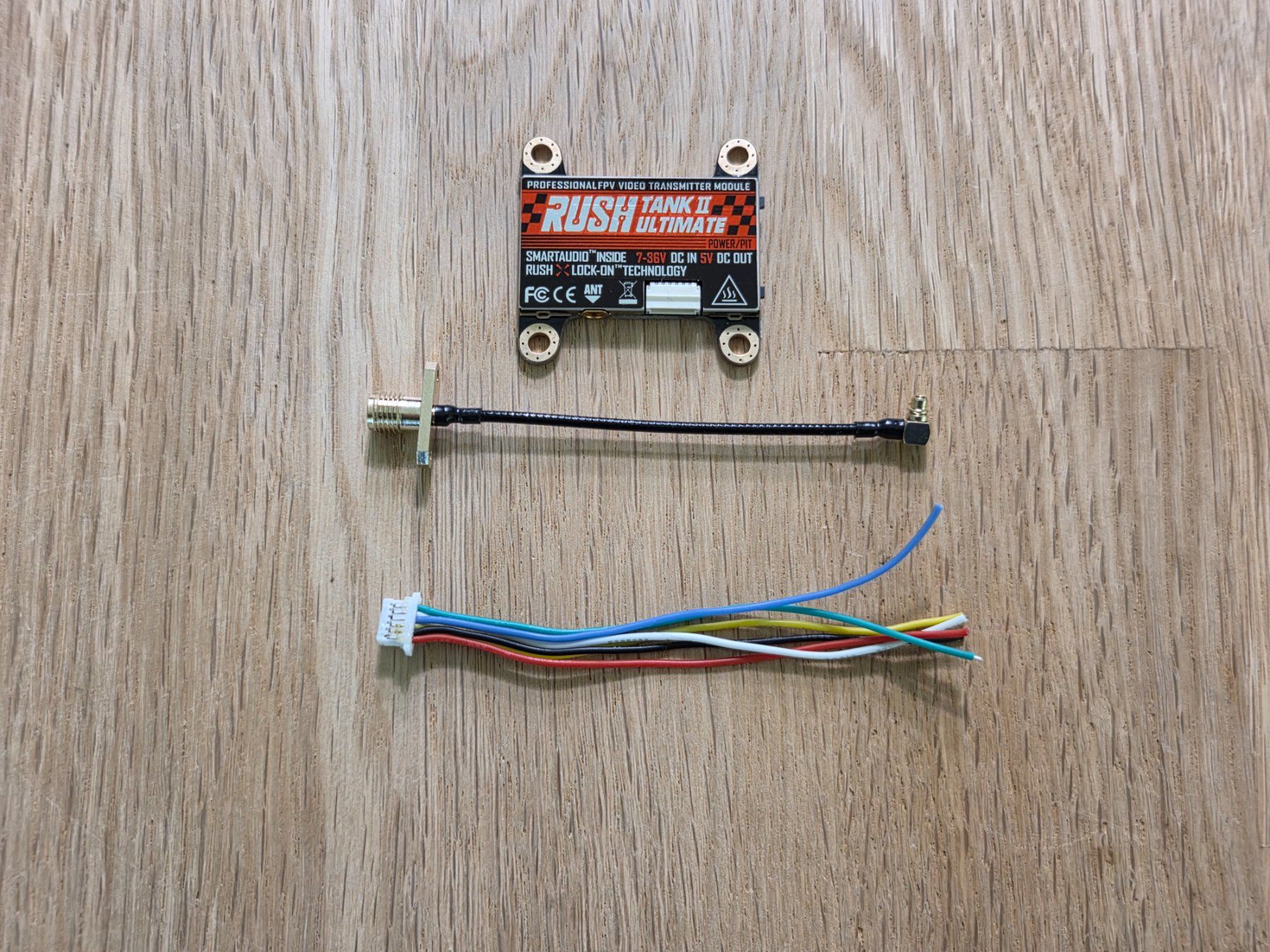 Modellismo RC: RushFPV RUSH TANK II Ultimate 5.8GHz VTX – Usato da Rotkreuz venduto da vabu33 2