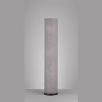 Stehleuchte, Grau, 110 cm Höhe, Stoff