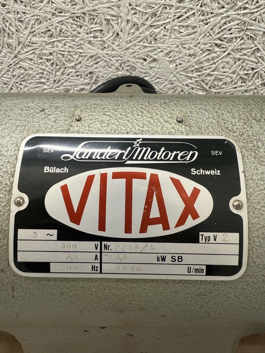 Vitax Smerigliatrici & Lucidatrici: Bandschleifmaschine VITAX V2 – Usato da Dietlikon venduto da DIVO 4