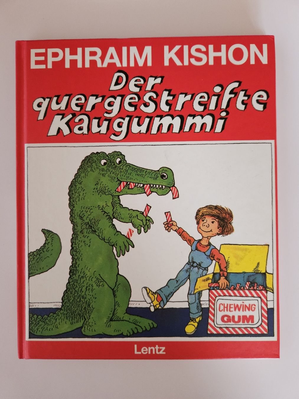 Libri: Ephraim Kishon - Der quergestreifte Kaugummi / 1991 – Usato da Oberdorf BL venduto da BaldenEagle