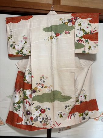 VINTAGE Seide Kimono aus Japan