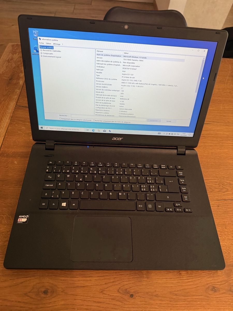 Acer Notebooks: Acer Aspire ES1-520 – Defekt aus Riddes von pan_jbg8