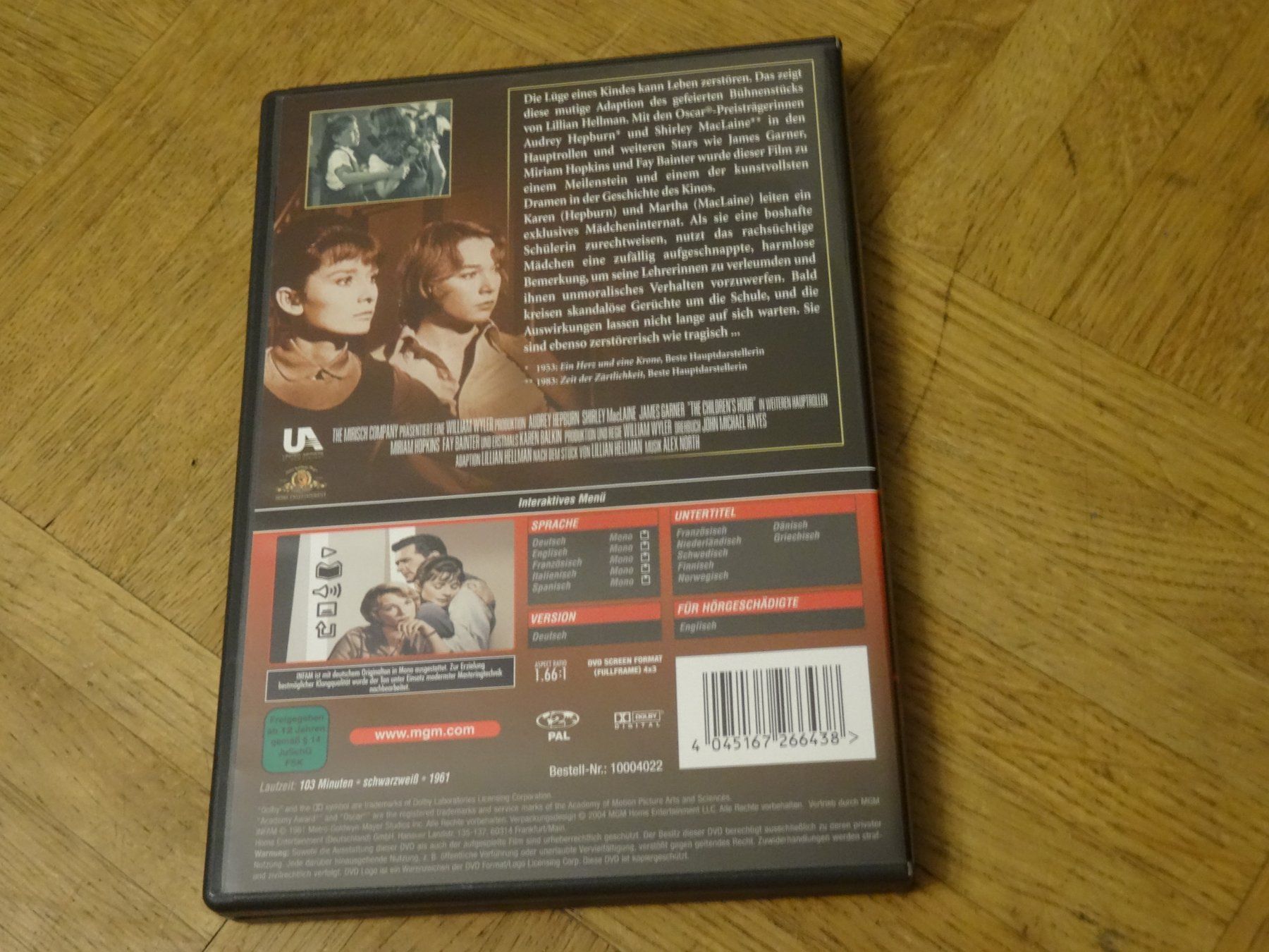 Alle DVDs: Infam DVD Audrey Hepburn – Gebraucht aus Olten von Disc-Verkauf 2