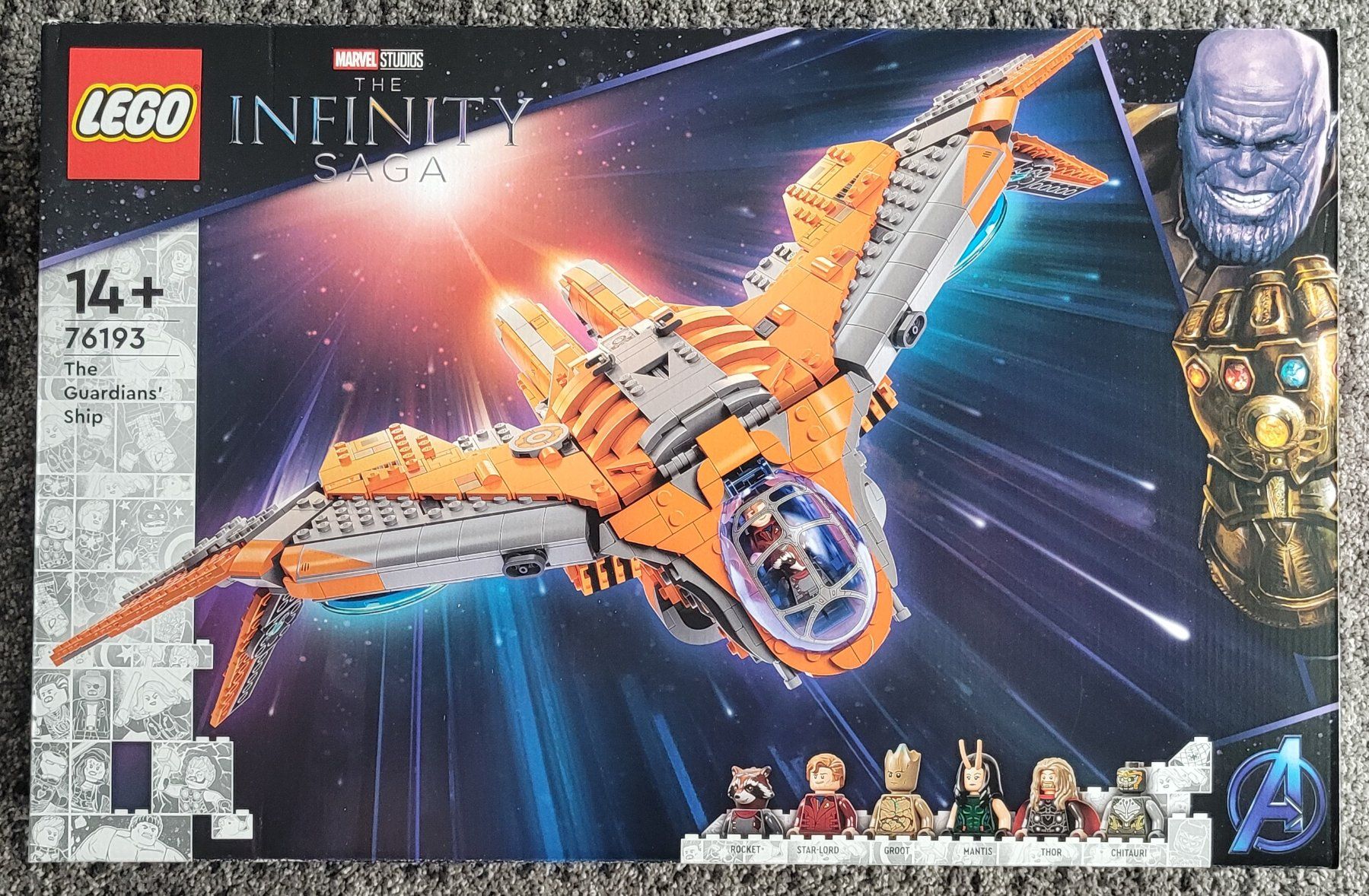 Lego Kit di costruzioni: 76193 - Lego The Guardian's Ship – Nuovo e nell'imballaggio originale da Mollis venduto da TobiNix