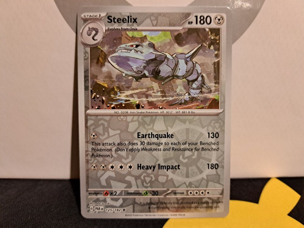STEELIX REVERSE HOLO RARE PARADOX RIFT POKEMON KARTE Kaufen auf Ricardo