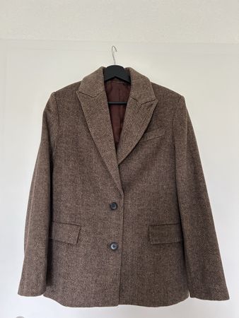Veste Benetton, laine, taille 38, parfaite pour la mi-saison