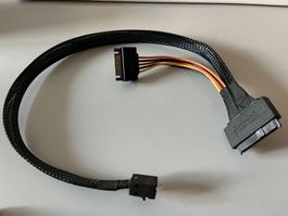 Mini-SAS HD (SFF-8643) zu U.2/U.3 (SFF-8639) Kabel