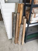 10 X Holzofägle, Zaunpfosten, Weidepfosten