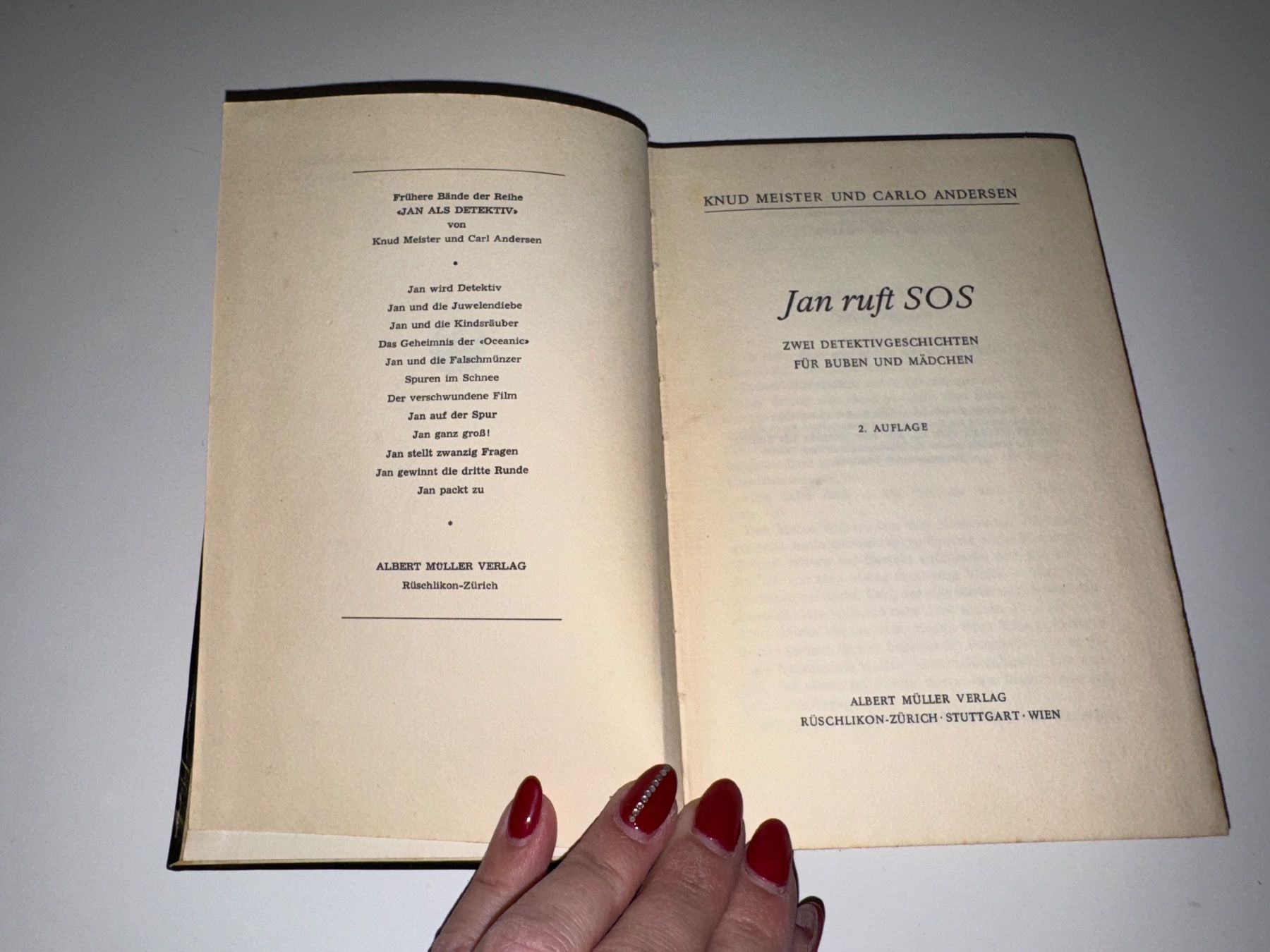 Libri: BUCH: Jan ruft SOS – Usato da Grosswangen venduto da Kleine.Knoepfe 1