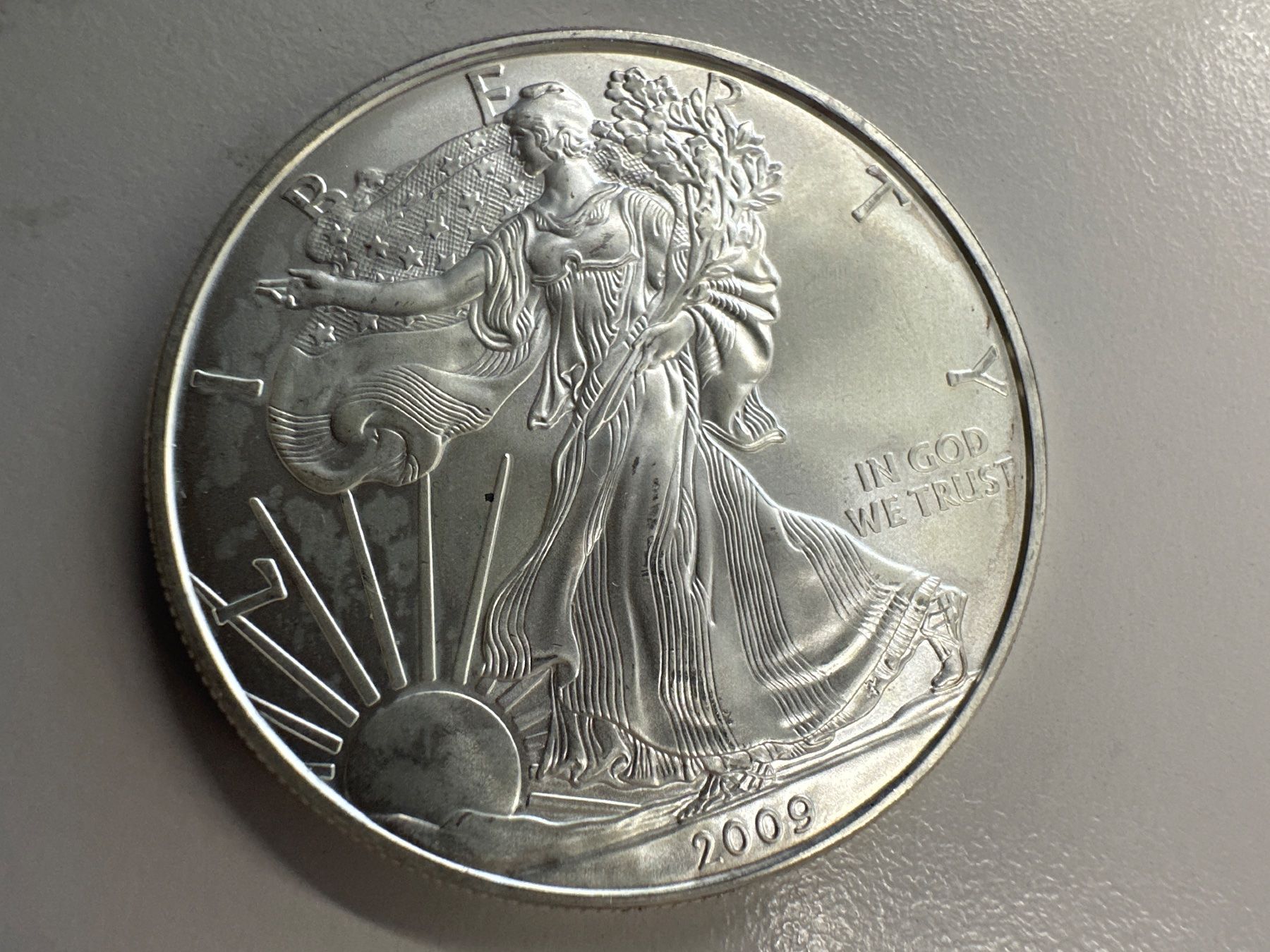 Tutti le monete: 1 Unze Silber American Eagle 2009 – Usato da Herisau venduto da herau