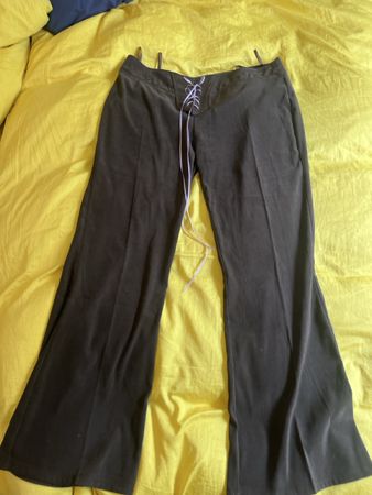 Pantalon Pat Gallway brun avec laçage taille 42