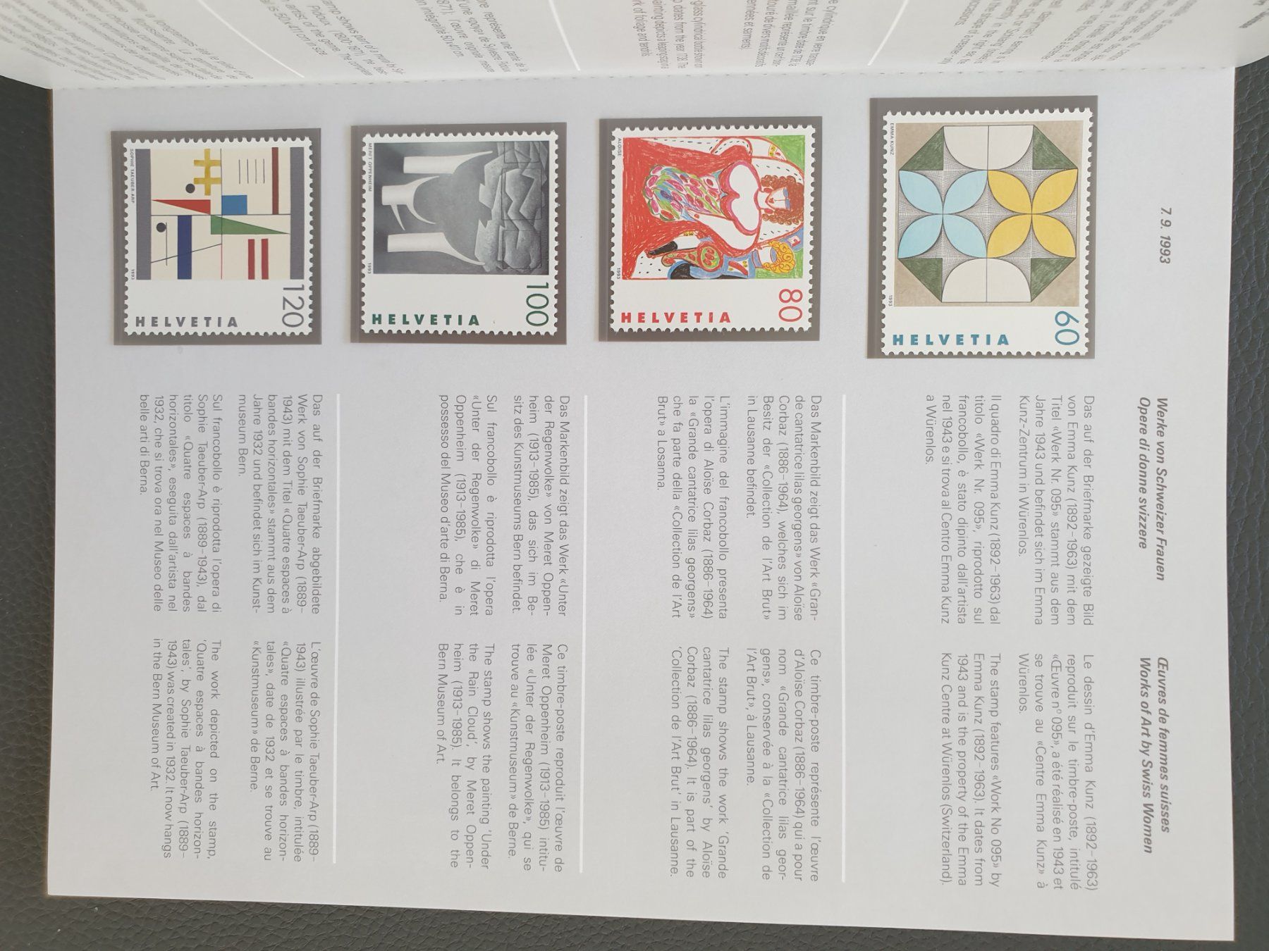 Alle Briefmarken: Jahresbuch CH Briefmarken 1993 postfrisch Top – Neu (gemäss Beschreibung) aus Frauenfeld von Kasico 7